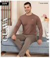 Guava 3574 Erkek Star Jakarlı Uzun Kol Pijama Takımı