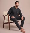 Guava 3632 Erkek Selanik Patlı Uzun Kol Pijama Takımı