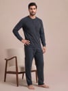 Guava 3633 Erkek Selanik Patlı Uzun Kol Pijama Takımı