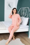 Guava 4166 Kadın Uzun Kollu Pijama Takımı