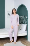 Guava 4169 Kadın Uzun Kollu Pijama Takımı