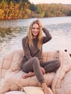 Guava 4591 Kadın Soft Triko Uzun Kol Pijama Takımı