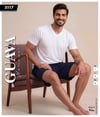 Guava 5117 Erkek Relax Kısa Kol Şortlu Pijama Takımı
