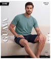 Guava 5140 Erkek Relax Kısa Kol Şortlu Pijama Takımı