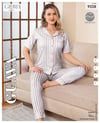 Guava 9228 Kadın Önden Düğmeli Kısa Kollu Pijama Takımı