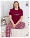 Guava 9231 Kadın Viskon Kısa Kol B.B. Pijama Takımı