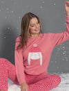 Guava Kadın Pembe Termal Uzun Kollu Pijama Takımı 14100