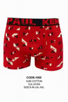 Kenn Paul Erkek Desenli Likralı Boxer