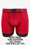 Kenn Paul Erkek Desenli Likralı Boxer