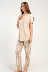Kezokino 5122371440 Kadın Kısa Kol Pijama Takımı