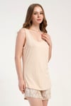 Kezokino 5122391440 Kadın Kalın Askılı Şortlu Pijama Takımı