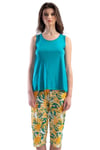 Kezokino Kadın Kalın Askılı Şortlu Pijama Takımı 1113735900