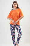 Kezokino1113650778 Kadın Kısa Kollu Pijama Takımı 1113650778