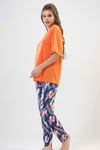 Kezokino1113650778 Kadın Kısa Kollu Pijama Takımı 1113650778