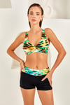 Lapieno 254239 Kadın Şortlu Fra Bikini Takım