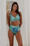 Lapieno 264214 Kadın Taşlı Balenli Bikini Takım