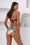 Lapieno 264269 Kadın Kaplı Straplez Bikini Takım