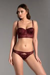New Bra 334003 Kadın Desteksiz Sütyen Külot Takım