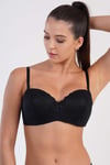 New Bra 334004 Kadın Desteksiz Sütyen Külot Takım