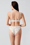 New Bra 334156 Kadın Desteksiz Sütyen Külot Takım