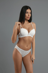 New Bra 334158 Dantelli Push Up Sütyen Takım