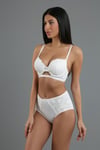 New Bra 334159 Kadın Desteksiz Sütyen Külot Takım