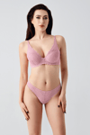 New Bra 334160 Kadın Dantelli Destekli Sütyen Külot Takım