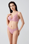 New Bra 334160 Kadın Dantelli Destekli Sütyen Külot Takım