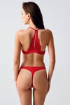 New Bra 334164 Kadın Dantelli Çift Destekli Sütyen Külot Takım