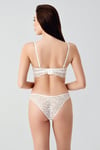 New Bra 334166 Kadın Dantelli Push up Sütyen Külot Takım