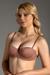 New Bra 338310 Sırtı Şeffaf Dekolte Desteksiz Sütyen