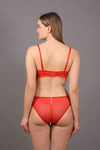 New Bra 344161 Kadın Dantelli Desteksiz Sütyen Külot Takım