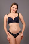 New Bra 4165 Kadın Desteksiz Sütyen Külot Takım