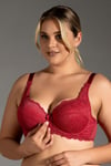 New Bra 8042 Kadın Dantelli Desteksiz Sütyen