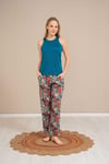 Perfect Club 4364 Kadın 3'lü Pijama Takımı
