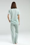 Pierre Cardin PC8965-S Kadın Kısa Kollu Önden Düğmeli Pijama Takım