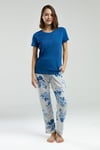 Pierre Cardin PC8968-S Kadın Kısa Kollu Pijama Takım