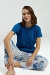 Pierre Cardin PC8968-S Kadın Kısa Kollu Pijama Takım