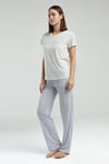 Pierre Cardin PC8978-S Kadın Kısa Kollu Pijama Takım