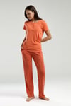Pierre Cardin PC8993-S Kadın Kısa Kollu Pijama Takım