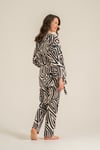 Pierre Cardin PC9282-S Kadın Uzun Kol 3'lü Pijama Takım