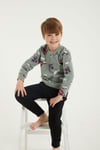 RolyPoly 3001 Erkek Çocuk Polar Pijama Takımı