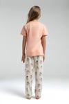 RolyPoly 3585-2 Kız Çocuk Kısa Kollu Pijama Takımı