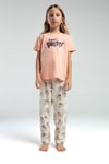 RolyPoly 3585-2 Kız Çocuk Kısa Kollu Pijama Takımı