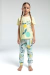 RolyPoly 3617-2 Kız Çocuk Kısa Kollu Pijama Takımı