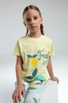 RolyPoly 3617-G Kız Çocuk Kısa Kollu Pijama Takımı
