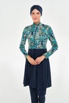 Rozamay 253124 Kadın Rin Uzun Kollu Tesettür Mayo