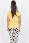 Vienetta 0122762480 Kız Çocuk Kısa Kollu Caprı Pijama Takımı