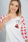 Vienetta 1043820000 Kadın 3/4 Kol Tunik