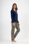 Vienetta 1121280725 Kadın Uzun Kollu Pijama Takımı